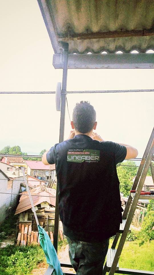 Luigi Cerminara al lavoro